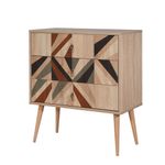Casa si Gradina - Mobilier - Comode si corpuri - Comode - Comoda, Hanah Home, pal melaminat, multicolor, 80x40x89 cm, 869VEL3468 - Infinity.ro