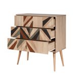 Casa si Gradina - Mobilier - Comode si corpuri - Comode - Comoda, Hanah Home, pal melaminat, multicolor, 80x40x89 cm, 869VEL3468 - Infinity.ro