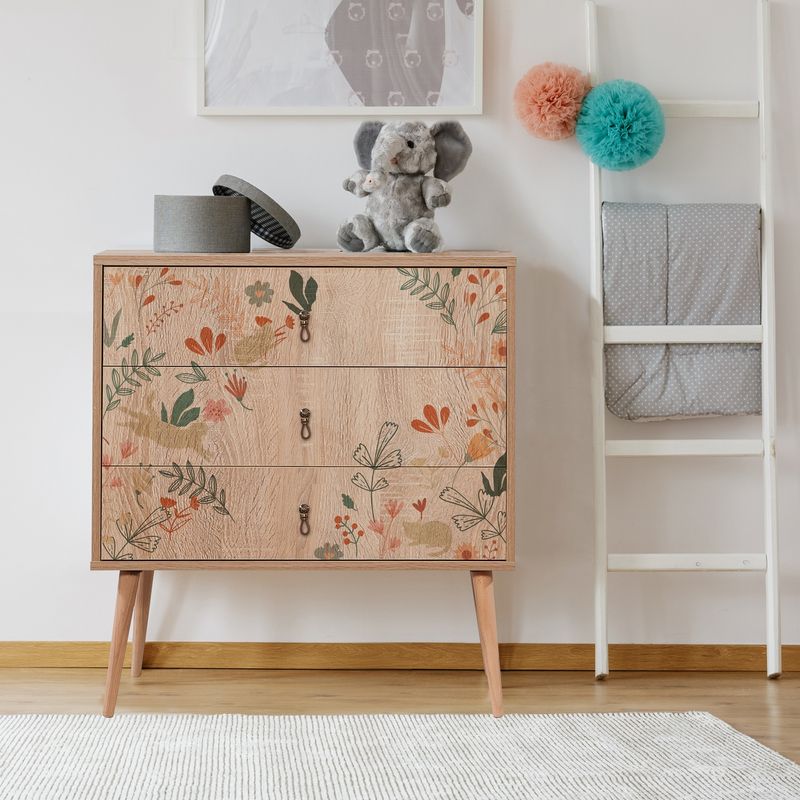 Casa si Gradina - Mobilier - Comode si corpuri - Comode - Comoda, Hanah Home, pal melaminat, multicolor, 80x40x89 cm, 869VEL3462 - Infinity.ro