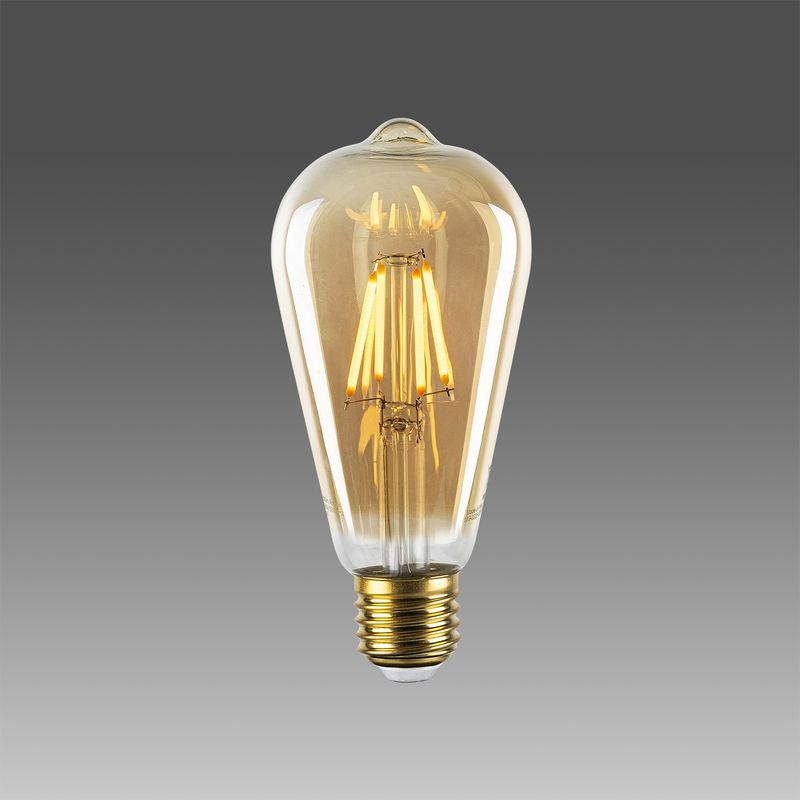 Casa si Gradina - Corpuri si surse de iluminat - Becuri si tuburi neon - Becuri - Bec led, Opviq, cob, galben cald, 6.4x6.4x14.2 cm, 4w, e27 - Infinity.ro