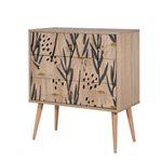 Casa si Gradina - Mobilier - Comode si corpuri - Comode - Comoda, Hanah Home, pal melaminat, multicolor, 80x40x89 cm, 869VEL3470 - Infinity.ro