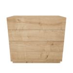 Casa si Gradina - Mobilier - Comode si corpuri - Comode - Comoda, Hanah Home, pal melaminat, stejar, 90x45x81.6 cm - Infinity.ro