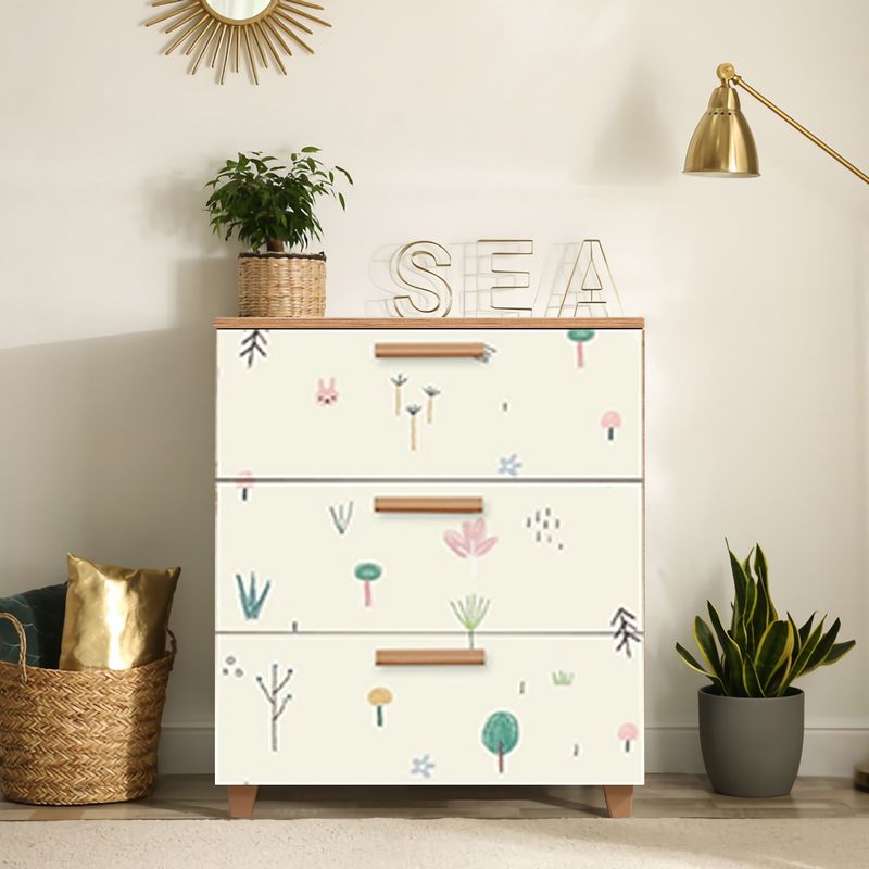 Casa si Gradina - Mobilier - Comode si corpuri - Comode - Comoda, Hanah Home, pal melaminat, pin atlantic si alb, 80x43x95 cm, 869VEL3481 - Infinity.ro