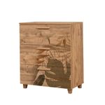 Casa si Gradina - Mobilier - Comode si corpuri - Comode - Comoda, Hanah Home, pal melaminat, pin atlantic, 80x43x95 cm, 869VEL3479 - Infinity.ro