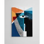 Casa si Gradina - Decoratiuni - Tablouri - Tablou canvas decorativ, Wallxpert, multicolor, 70x100 cm, 50% bumbac, 50% poliester, rama lemn, 227WRZ1273 - Infinity.ro