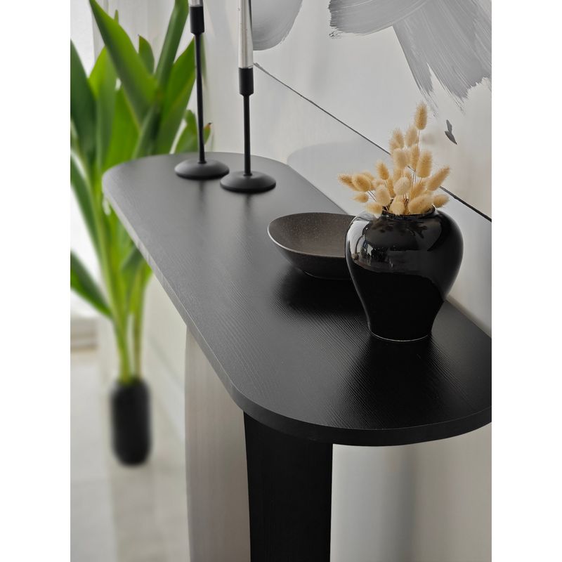 Casa si Gradina - Mobilier - Comode si corpuri - Comode - Comoda, Hanah Home, pal melaminat, antracit, 100x81x30 cm - Infinity.ro