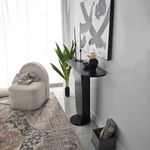 Casa si Gradina - Mobilier - Comode si corpuri - Comode - Comoda, Hanah Home, pal melaminat, antracit, 100x81x30 cm - Infinity.ro