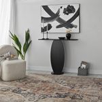 Casa si Gradina - Mobilier - Comode si corpuri - Comode - Comoda, Hanah Home, pal melaminat, antracit, 100x81x30 cm - Infinity.ro
