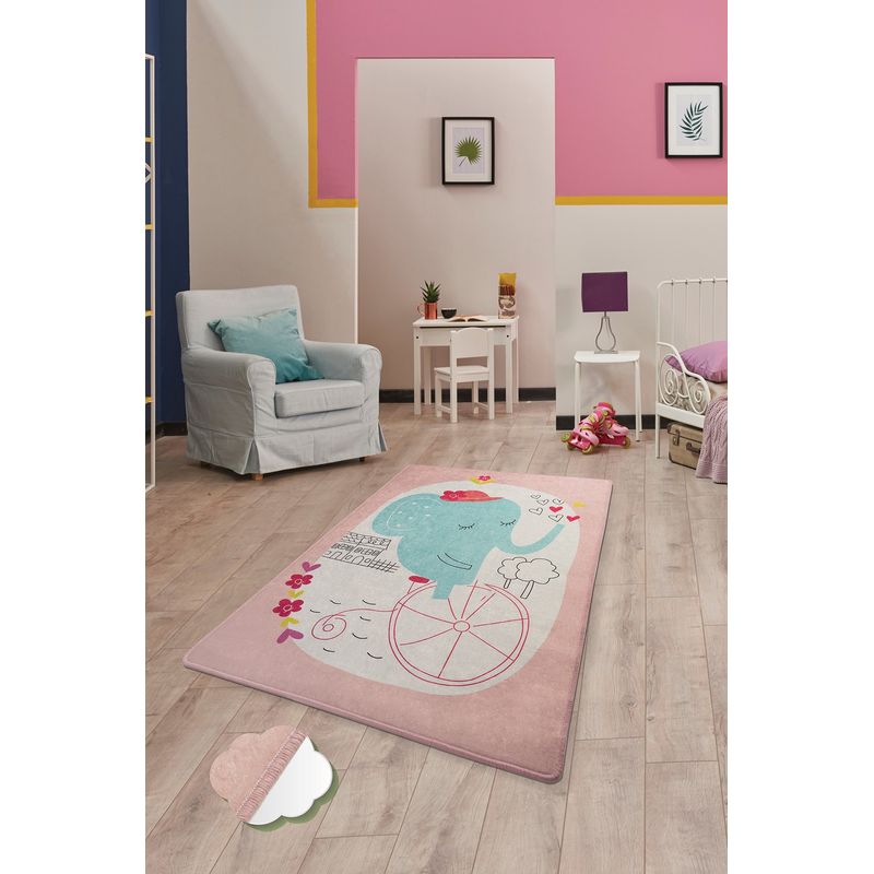 Casa si Gradina - Textile si covoare - Covoare - Covoare copii - Covor copii, Conceptum Hypnose, multicolor, 100x160 cm, 100% poliester, antiderapant, 876CHL1087 - Infinity.ro