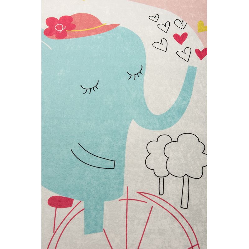 Casa si Gradina - Textile si covoare - Covoare - Covoare copii - Covor copii, Conceptum Hypnose, multicolor, 100x160 cm, 100% poliester, antiderapant, 876CHL1087 - Infinity.ro