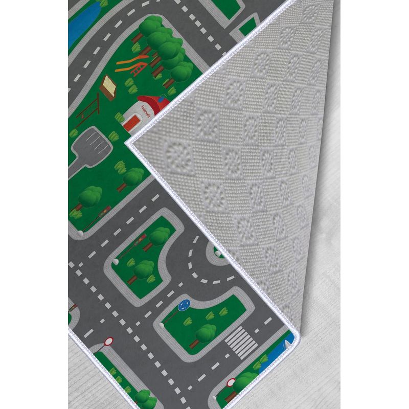 Casa si Gradina - Textile si covoare - Covoare - Covoare copii - Covor pentru hol, Conceptum Hypnose, multicolor, 100x150 cm, 100% poliester, antiderapant, 477HFT1185 - Infinity.ro