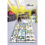 Casa si Gradina - Textile si covoare - Covoare - Covoare copii - Covor copii, Conceptum Hypnose, multicolor, 80x120 cm, 100% poliester, antiderapant, 876CHL1375 - Infinity.ro