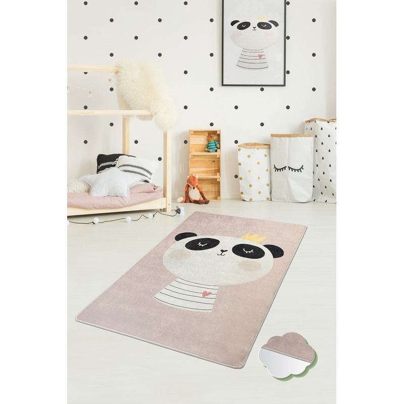 Casa si Gradina - Textile si covoare - Covoare - Covoare copii - Covor copii, Conceptum Hypnose, multicolor, 100x160 cm, 100% poliester, antiderapant, lavabil, 876CHL1143 - Infinity.ro