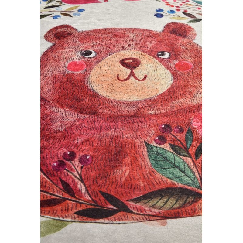 Casa si Gradina - Textile si covoare - Covoare - Covoare copii - Covor copii, Conceptum Hypnose, multicolor, 140 cm, 100% poliester, antiderapant, lavabil, 876CHL1221 - Infinity.ro