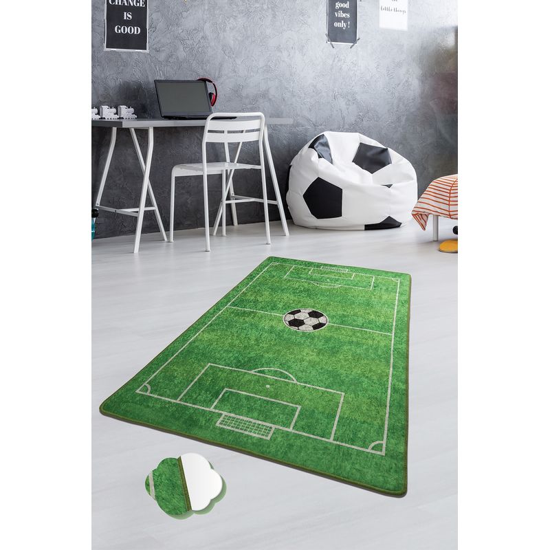 Casa si Gradina - Textile si covoare - Covoare - Covoare copii - Covor copii, Conceptum Hypnose, multicolor, 140x190 cm, 100% poliester, antiderapant, lavabil la masina, 876CHL1108 - Infinity.ro