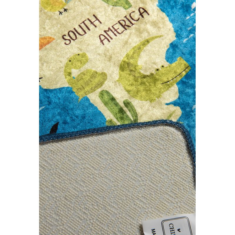 Casa si Gradina - Textile si covoare - Covoare - Covoare copii - Covor copii, Conceptum Hypnose, multicolor, 200x290 cm, 100% poliester, antiderapant, lavabil la masina, 876CHL1006 - Infinity.ro