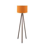 Casa si Gradina - Corpuri si surse de iluminat - Veioze si lampi - Lampadare - Lampadar, Opviq, mdf, portocaliu, 140 cm - Infinity.ro