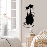 Casa si Gradina - Decoratiuni - Decoratiuni perete - Accesoriu decorativ de perete, Wallxpert, metal, negru, 30x60 cm, 891TNL3531 - Infinity.ro