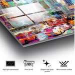 Casa si Gradina - Decoratiuni - Tablouri - Tablou decorativ, Wallxpert, sticla calita, multicolor, 70x100 cm, 123BZM2226 - Infinity.ro