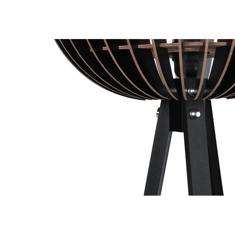 Casa si Gradina - Corpuri si surse de iluminat - Veioze si lampi - Lampadare - Lampadar, Opviq, mdf, negru, 145 cm - Infinity.ro