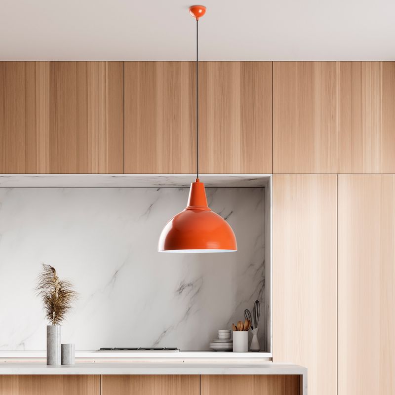 Casa si Gradina - Corpuri si surse de iluminat - Lustre si pendule - Candelabru, Opviq, metal, portocaliu, reglabil, ø30 h:25 cm - Infinity.ro