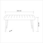 Casa si Gradina - Mobilier - Seturi de mobilier - Seturi mese si scaune - Set masa si scaune, Hanah Home, pal melaminat, pin atlantic si albastru marin, masa 120x75x77 cm, 869VEL5227 - Infinity.ro