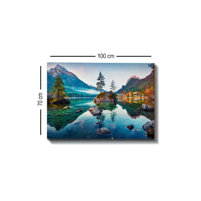Casa si Gradina - Decoratiuni - Tablouri - Tablou canvas decorativ, Wallxpert, panza, multicolor, 70x100 cm, 529TCR1586 - Infinity.ro