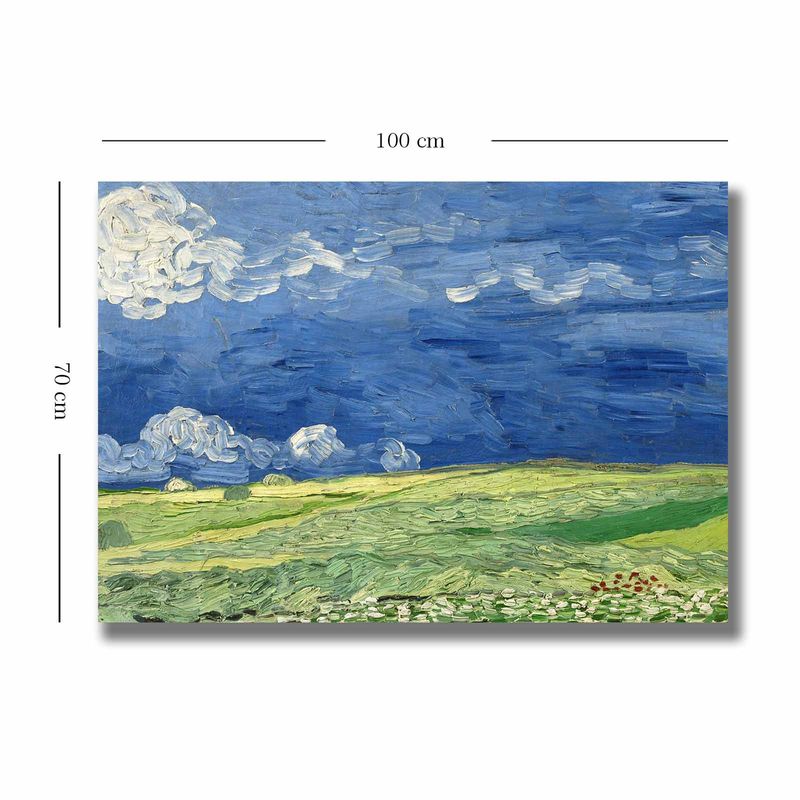 Casa si Gradina - Decoratiuni - Tablouri - Tablou canvas decorativ, Wallxpert, multicolor, panza, rama lemn, 70x100 cm, 978VNC1187 - Infinity.ro