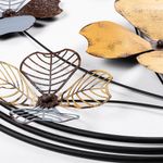 Casa si Gradina - Decoratiuni - Decoratiuni perete - Accesoriu decorativ de perete, Wallxpert, metal, multicolor, 50x50x4 cm, 930DYU1264 - Infinity.ro