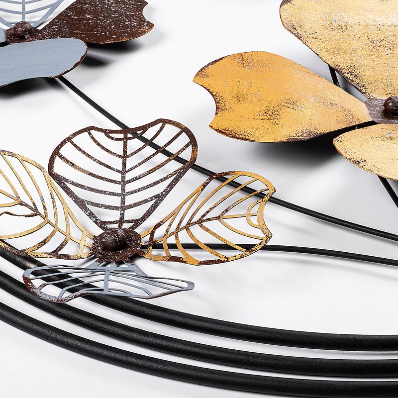 Casa si Gradina - Decoratiuni - Decoratiuni perete - Accesoriu decorativ de perete, Wallxpert, metal, multicolor, 50x50x4 cm, 930DYU1264 - Infinity.ro