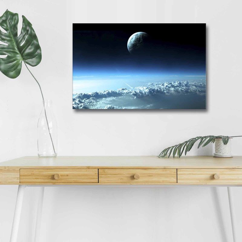 Casa si Gradina - Decoratiuni - Tablouri - Tablou canvas cu led, Wallxpert, panza piele de caprioara, multicolor, 45x70 cm, 254LED4358 - Infinity.ro