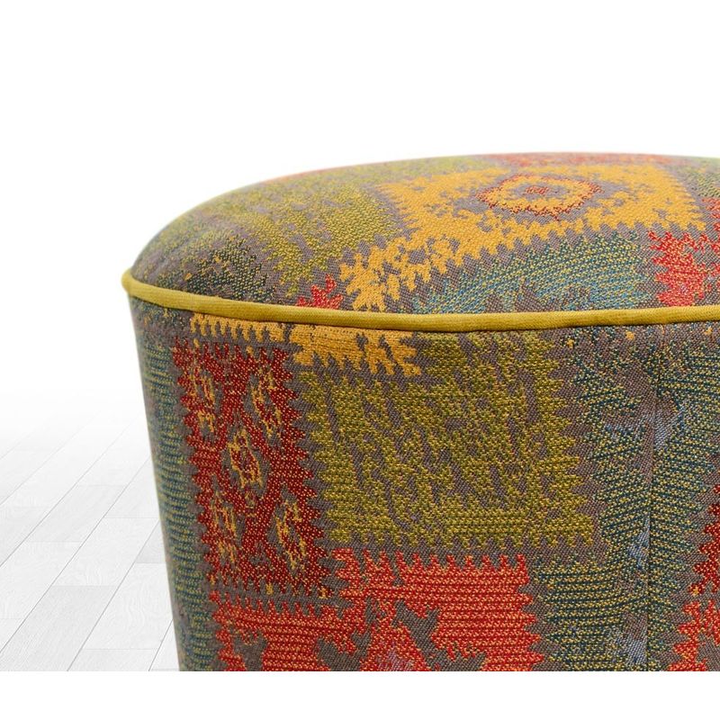 Casa si Gradina - Mobilier - Scaune si fotolii - Tabureti - Taburet, Atelier Del Sofa, multicolor, 44x44x30 cm, 100% poliester - Infinity.ro