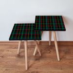Casa si Gradina - Mobilier - Mese si birouri - Masute de cafea - Set masute de cafea, Hanah Home, mdf, negru verde rosu galben, 35x47x35 cm si 35x42x35 cm - Infinity.ro