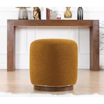 Casa si Gradina - Mobilier - Scaune si fotolii - Tabureti - Taburet, Hanah Home, bumbac, verde masliniu, 45x45x47 cm - Infinity.ro