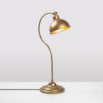 Casa si Gradina - Corpuri si surse de iluminat - Veioze si lampi - Veioze - Veioza, Opviq, metal, auriu, 19x29x58 cm - Infinity.ro