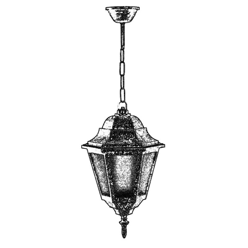 Casa si Gradina - Corpuri si surse de iluminat - Iluminat exterior - Lanterne - Candelabru exterior, Opviq, abs, policarbonat, maro, 55x23 cm, ip65 - Infinity.ro