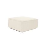 Casa si Gradina - Mobilier - Scaune si fotolii - Tabureti - Puf, Atelier Del Sofa, in, ecru, 85x85x43 cm - Infinity.ro