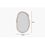 Casa si Gradina - Decoratiuni - Oglinzi - Oglinda, Hanah Home, mdf, efes marmura, 52x86x2.2 cm - Infinity.ro