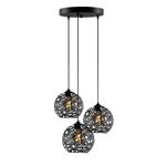 Casa si Gradina - Corpuri si surse de iluminat - Lustre si pendule - Candelabru, Opviq, metal, negru, diametru 65 cm, inaltime reglabila - Infinity.ro
