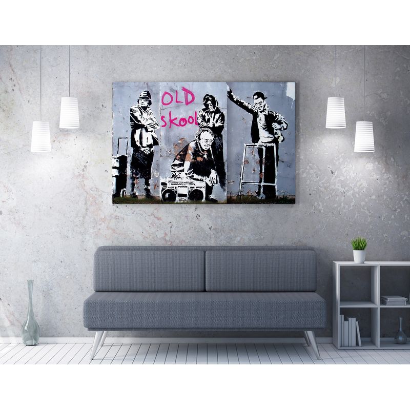 Casa si Gradina - Decoratiuni - Tablouri - Tablou canvas decorativ, Wallxpert, multicolor, 50x70 cm, 50% bumbac 50% poliester, rama lemn, 966BRS1206 - Infinity.ro