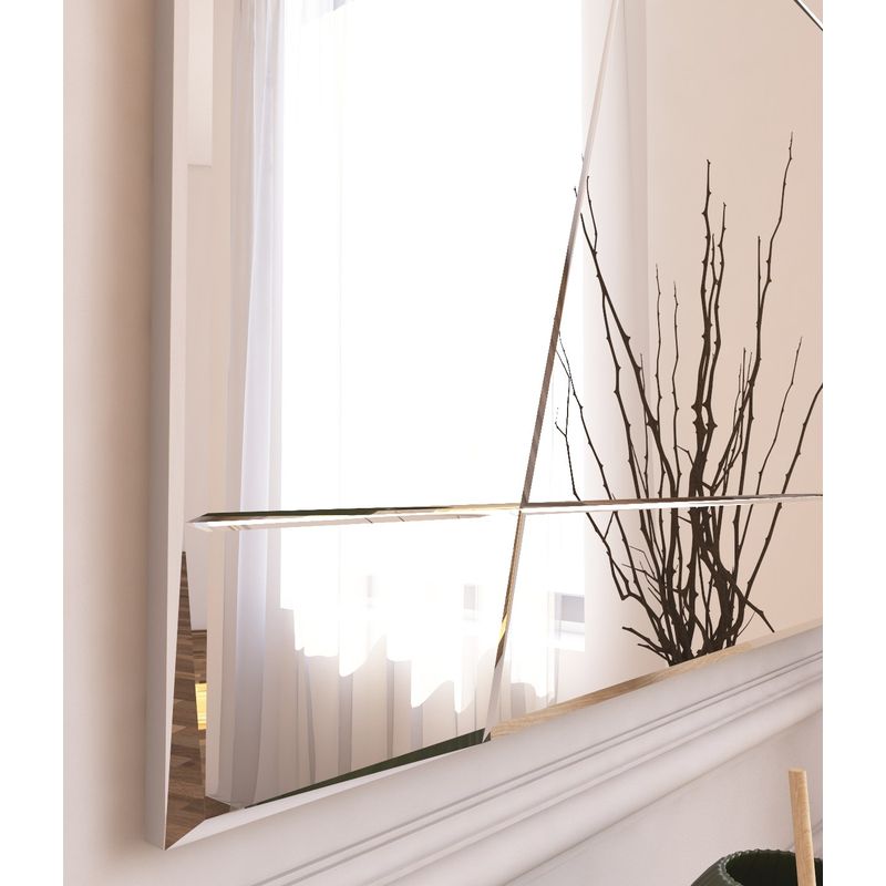 Casa si Gradina - Decoratiuni - Oglinzi - Oglinda, Hanah Home, mdf, alb, 50x75x2.2 cm, 116SAM1140 - Infinity.ro