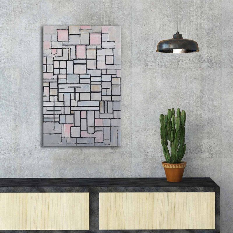 Casa si Gradina - Decoratiuni - Tablouri - Tablou decorativ, Wallxpert, panza din piele de caprioara, multicolor, 45x70 cm - Infinity.ro