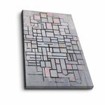 Casa si Gradina - Decoratiuni - Tablouri - Tablou decorativ, Wallxpert, panza din piele de caprioara, multicolor, 45x70 cm - Infinity.ro
