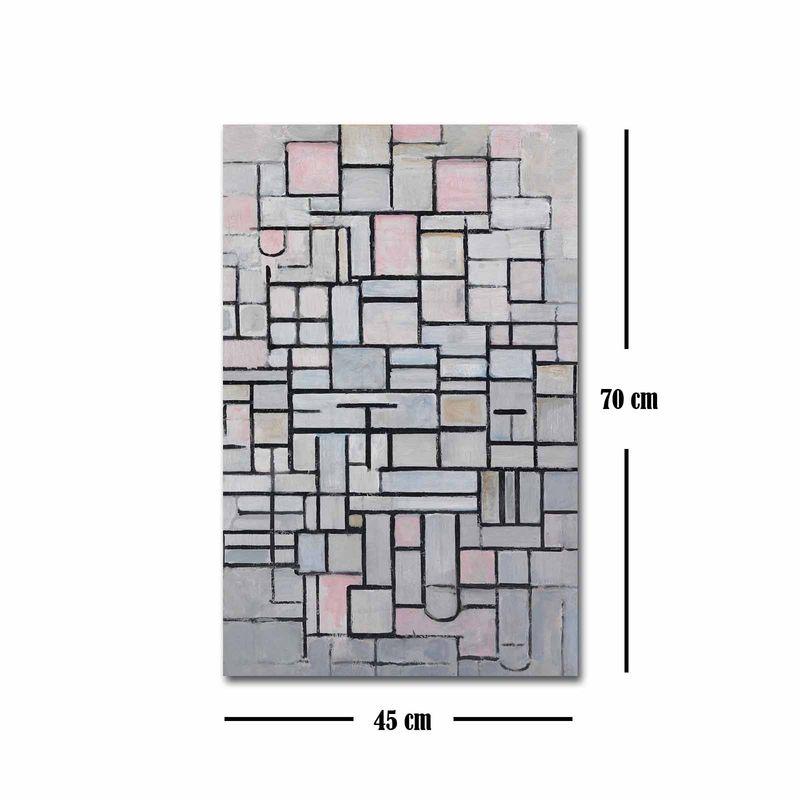 Casa si Gradina - Decoratiuni - Tablouri - Tablou decorativ, Wallxpert, panza din piele de caprioara, multicolor, 45x70 cm - Infinity.ro