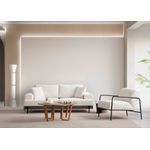 Casa si Gradina - Mobilier - Canapele si coltare - Canapele - Canapea 3 locuri, Hanah Home, lemn fag si pal, alb, 220x98x78 cm, 560ARE2122 - Infinity.ro