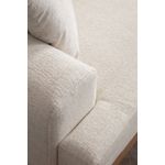 Casa si Gradina - Mobilier - Canapele si coltare - Canapele - Canapea 3 locuri, Hanah Home, lemn fag si pal, alb, 220x98x78 cm, 560ARE2122 - Infinity.ro