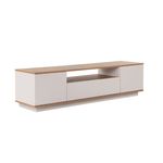 Casa si Gradina - Mobilier - Comode si corpuri - Comode - Comoda tv, Hanah Home, pal melaminat, casmir si pin atlantic, 180x44.6x44.5 cm - Infinity.ro