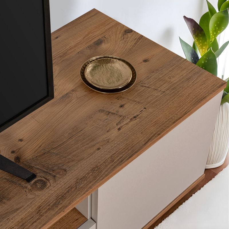 Casa si Gradina - Mobilier - Comode si corpuri - Comode - Comoda tv, Hanah Home, pal melaminat, casmir si pin atlantic, 180x44.6x44.5 cm - Infinity.ro