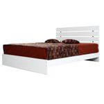 Casa si Gradina - Mobilier - Saltele si somiere - Somiere - Somiera dubla, Hanah Home, panou de particule cu melamina, alb, 185x205x100 cm - Infinity.ro