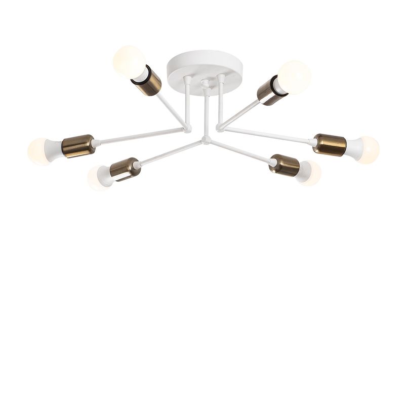 Casa si Gradina - Corpuri si surse de iluminat - Lustre si pendule - Candelabru, Opviq, metal, alb, 60x60x16 cm - Infinity.ro